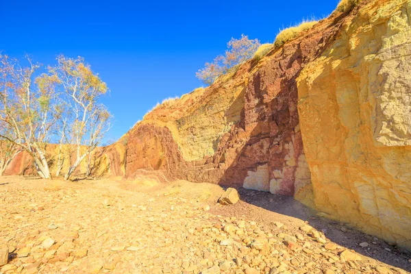 Ochre Pits McDonnell Ranges — Stock Photo, Image