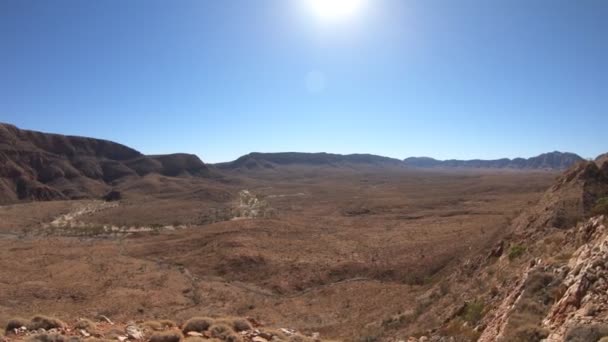 Mount Sonder nördliches Territorium — Stockvideo