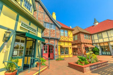 Solvang tarihi şehir merkezinde