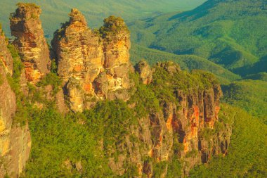 Blue Mountains Three Sisters clipart