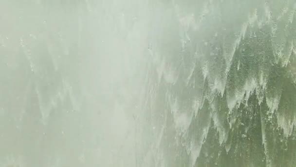 Zeitlupe Wasserfall Hintergrund — Stockvideo