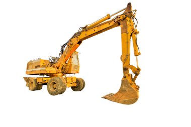 Yoldaki kazıcı izole edildi.