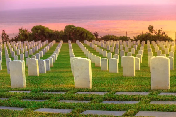 Amerikansk kyrkogård San Diego — Stockfoto