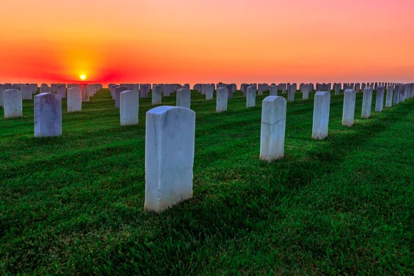 Amerika Birleşik Devletleri mezarlığı — Stok fotoğraf