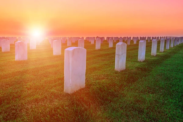 Cementerio de guerra americano — Foto de Stock