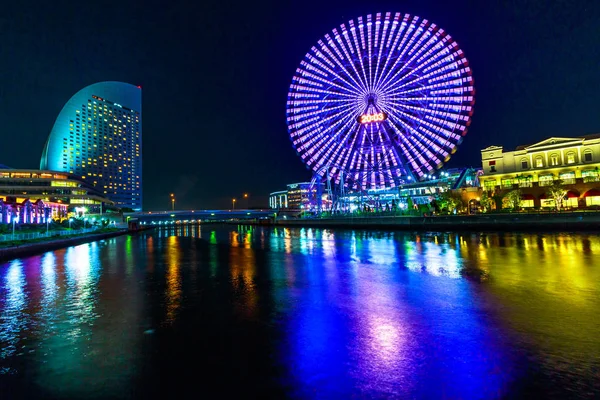 Roda gigante de Yokohama — Fotografia de Stock