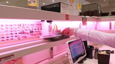 Genki Sushi 'nin taşıma bandı