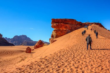 Wadi Rum Çölü tırmanışı