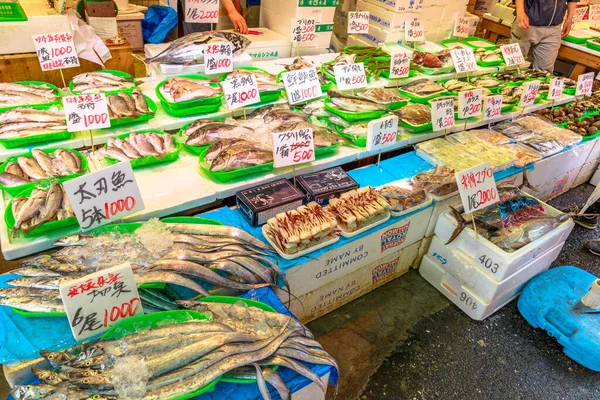 Tóquio Ameyoko mercado de peixe — Fotografia de Stock