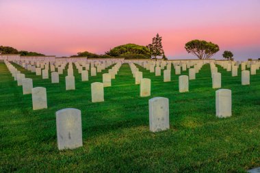 American war cemetery clipart