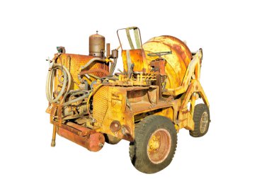 Mobil otomatik beton karıştırıcı