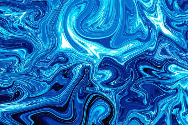 Modrá voda abstraktní pozadí — Stock fotografie