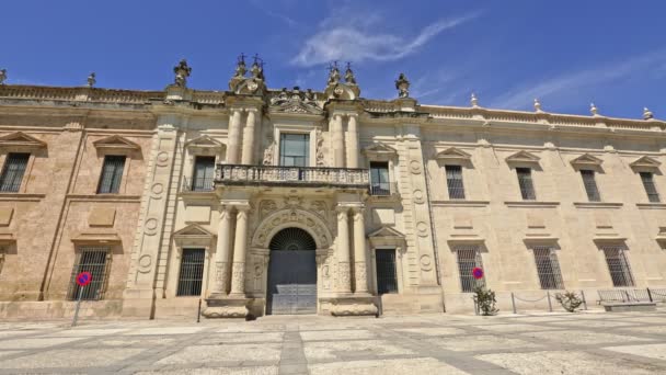 Universidad de Sevilla — Vídeo de stock