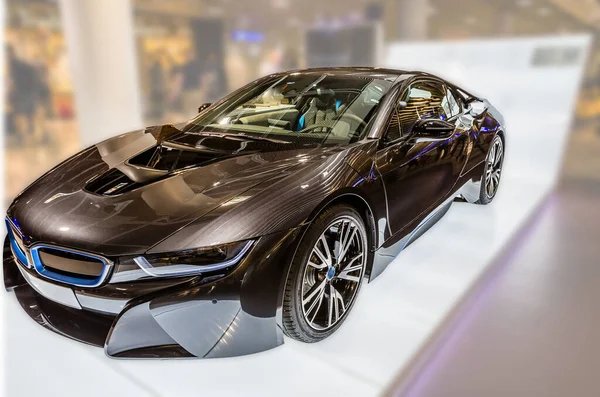 Carro de luxo BMW i8 — Fotografia de Stock