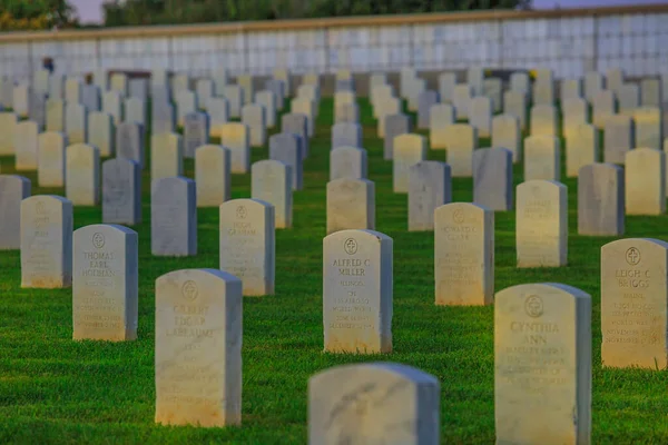 Cementerio americano Estados Unidos — Foto de Stock