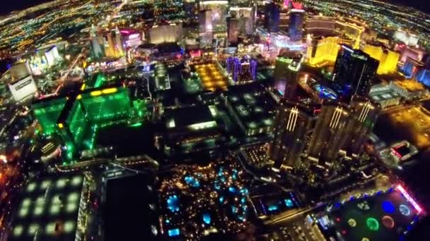 Las Vegas aerial view — Stock Video