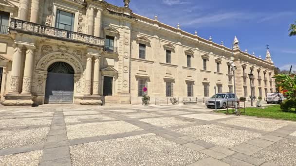 Universidad de Sevilla — Vídeo de stock