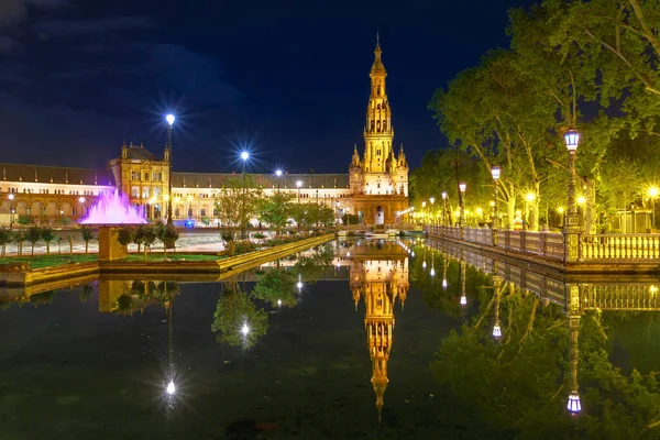 Plaza de España Sevilla — Foto de Stock