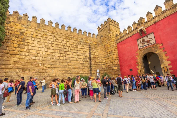 Lví brána Sevilla — Stock fotografie