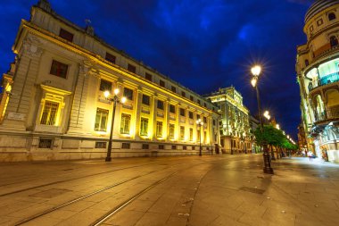 Sevilla tramvay rayları