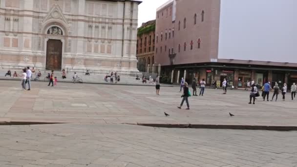 Covid-19 i Bologna — Stockvideo