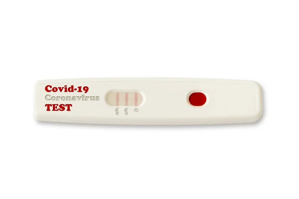 Covid-19 CORONAVIRUS тест — стокове фото