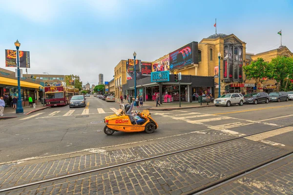 Gočár panoráma města San Francisco — Stock fotografie