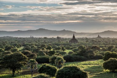 Görünümünü pagodadan Bagan, Myanmar