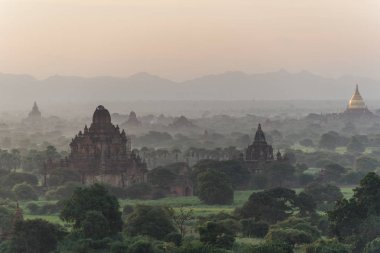 Görünümünü pagodadan Bagan, Myanmar