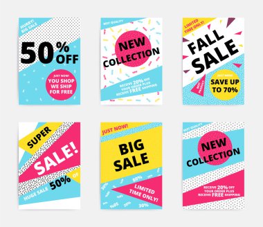 satış flaması şablonu