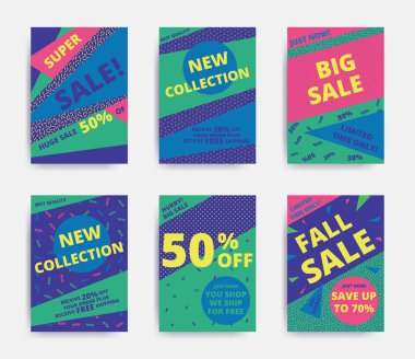 satış flaması şablonu