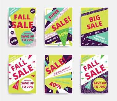 satış flaması şablonu