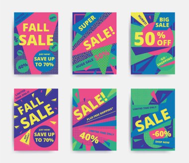 satış flaması şablonu