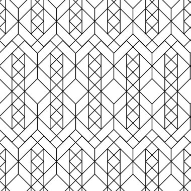 vektör kesintisiz geometrik desen