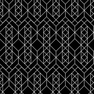 vektör kesintisiz geometrik desen