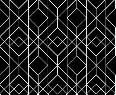 vektör kesintisiz geometrik desen