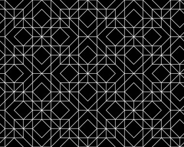 vektör kesintisiz geometrik desen