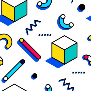 Memphis stilinde kusursuz desen