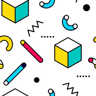 Memphis stilinde kusursuz desen