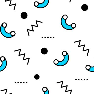 Memphis stilinde kusursuz desen