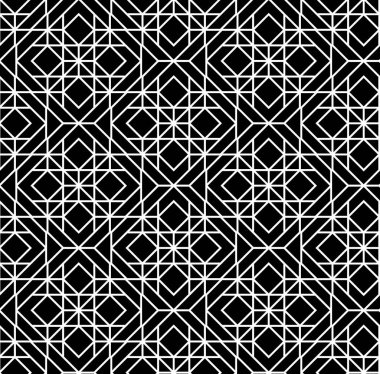 vektör kesintisiz geometrik desen