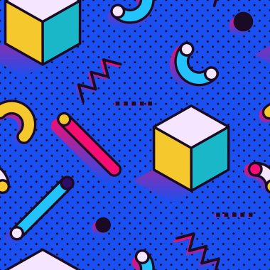 Memphis stilinde kusursuz desen