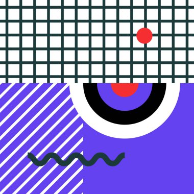 Neo Memphis çıkartmaları yamalar