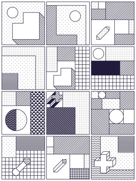 Trendy arka planlar ile büyük koleksiyonu