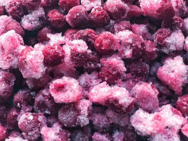 Dondurulmuş vişne arka plan