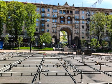 Kiev Ukrayna Eurovision Şarkı yarışmasına hazırlanıyor 2017