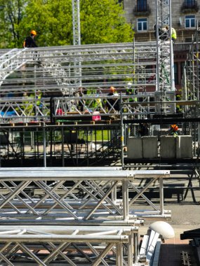 Kiev Ukrayna Eurovision Şarkı yarışmasına hazırlanıyor 2017