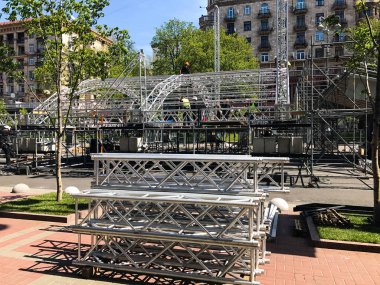 Kiev Ukrayna Eurovision Şarkı yarışmasına hazırlanıyor 2017