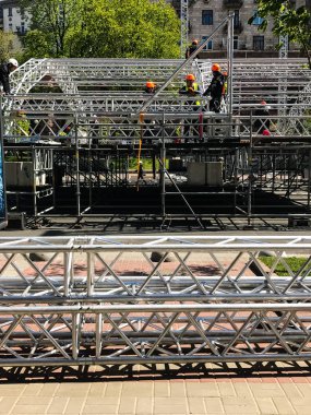 Kiev Ukrayna Eurovision Şarkı yarışmasına hazırlanıyor 2017