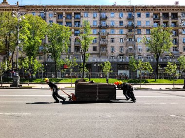 Kiev Ukrayna Eurovision Şarkı yarışmasına hazırlanıyor 2017
